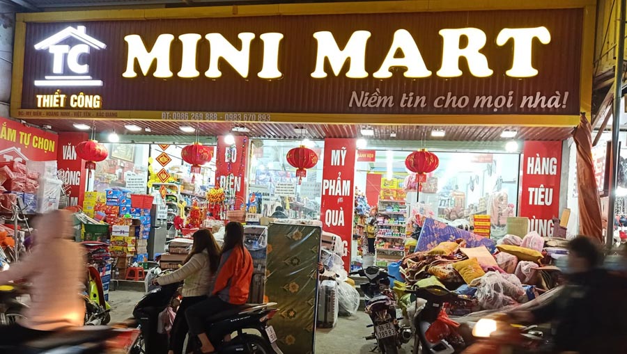 Thiết Kế Bảng Hiệu Siêu Thị Đẹp