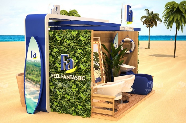 Thi Công Booth Di Động Chuyên Nghiệp