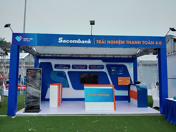 Thi Công Booth Di Động Chuyên Nghiệp