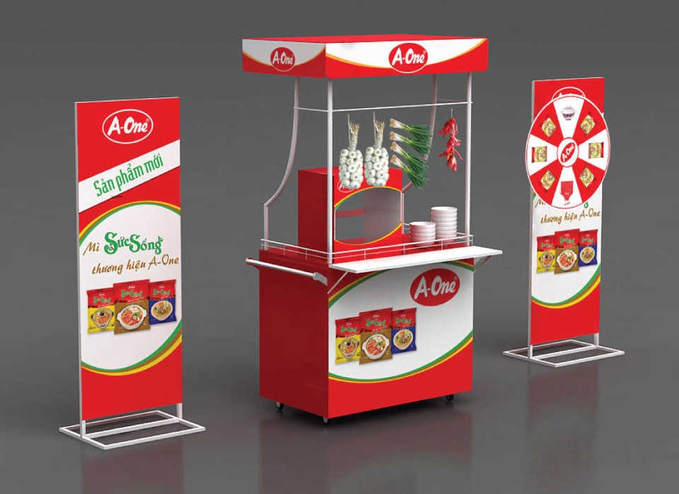Thiết Kế Booth Di Động Chuyên Nghiệp