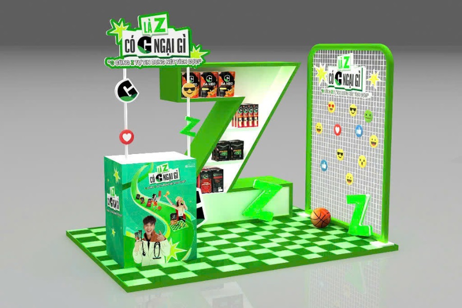 Thiết Kế Booth Siêu Thị Chuyên Nghiệp
