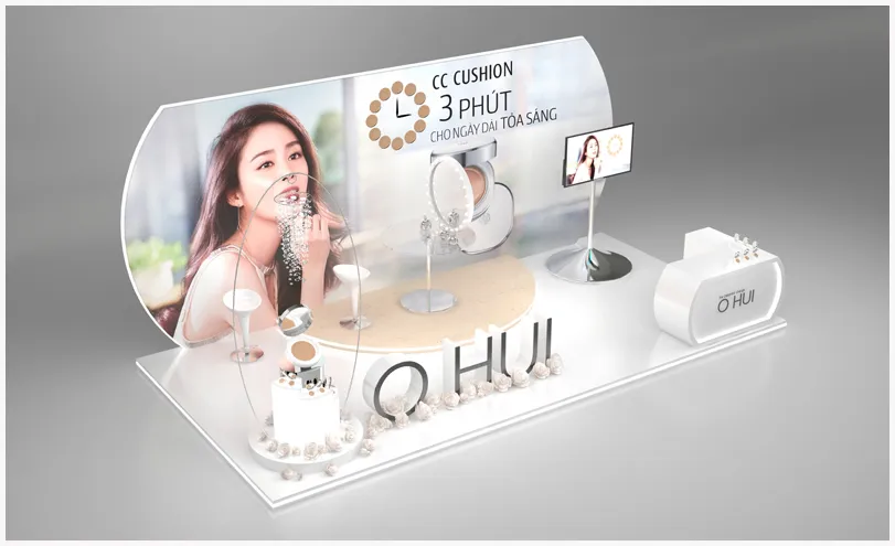 Mẫu Booth Siêu Thị Đẹp