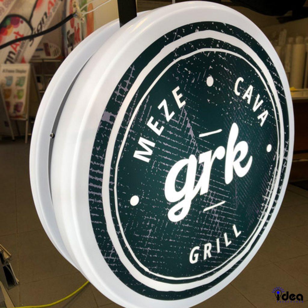 Thi Công Hộp Đèn Cafe Đẹp