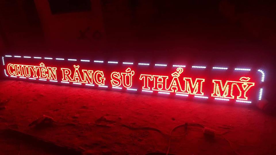 Thiết Kế Bảng Chữ LED Đẹp