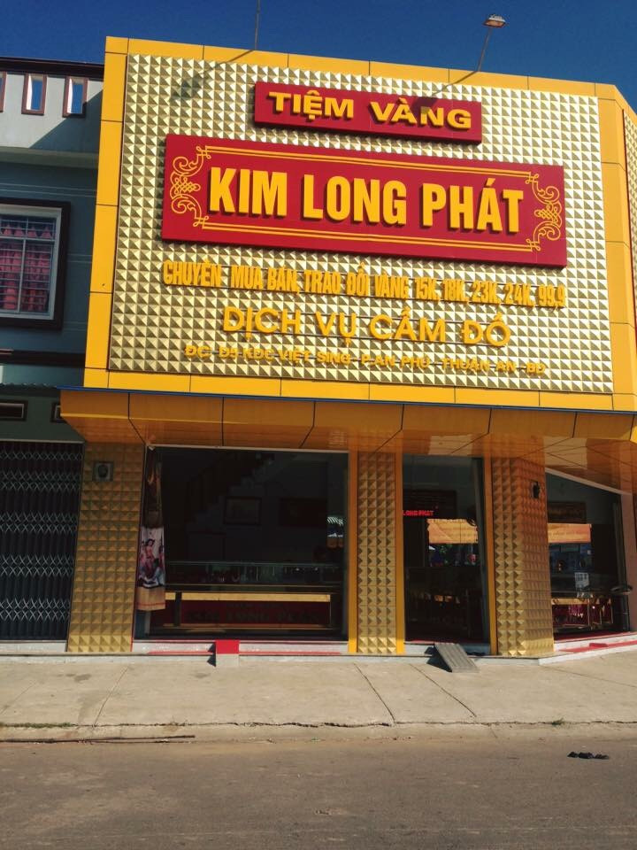 Thiết Kế Bảng Hiệu Vàng Chuyên Nghiệp