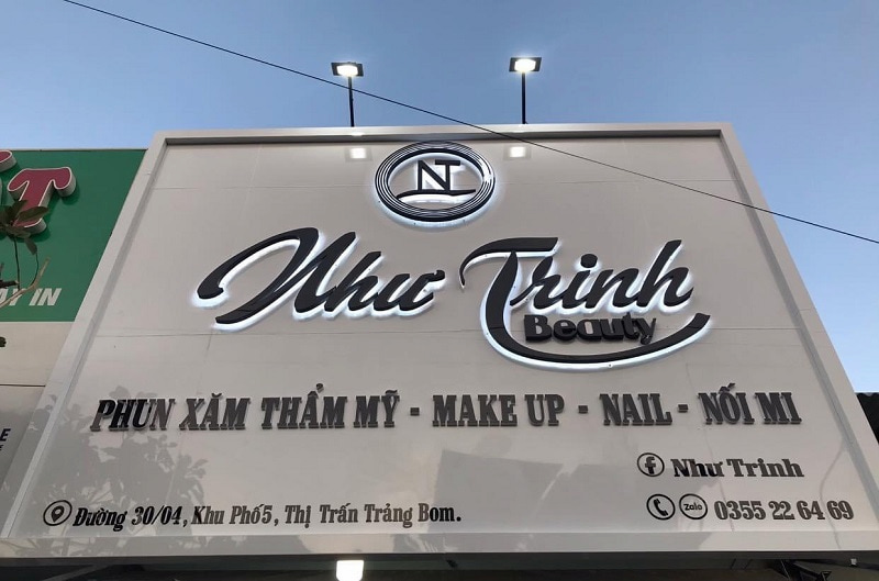 Mẫu Bảng Hiệu Nổi Bật