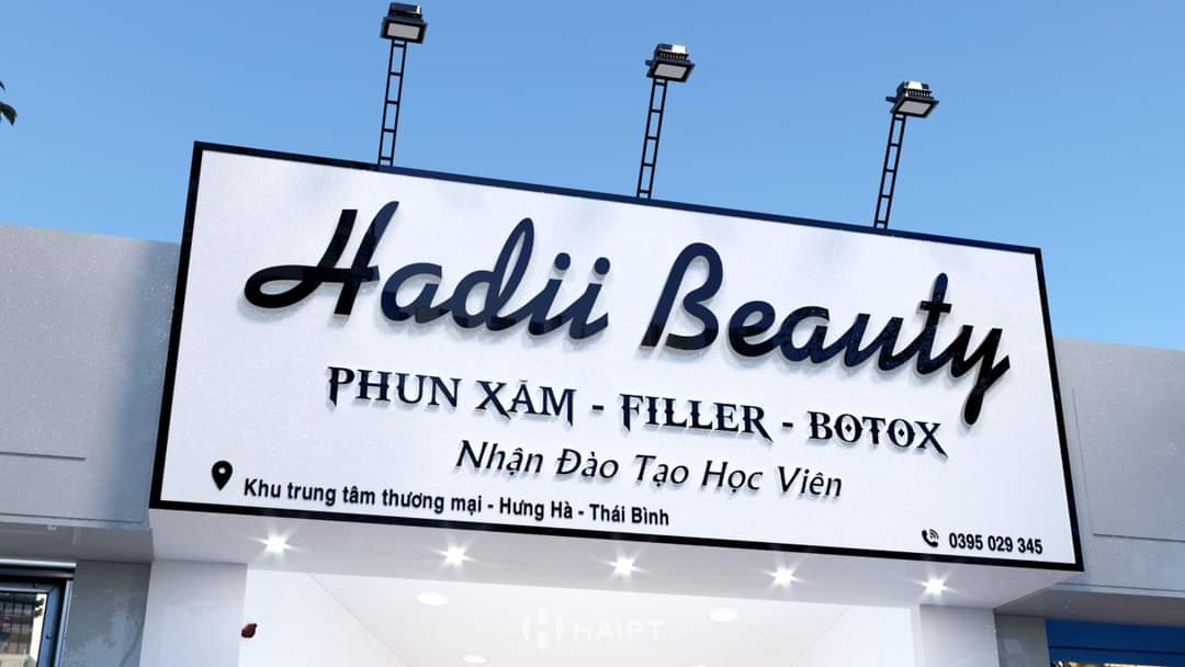 Mẫu Bảng Hiệu Trắng Đẹp