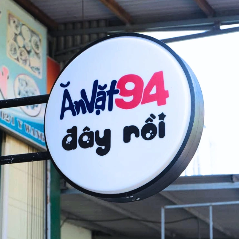 Mẫu Hộp Đèn Chữ Nổi Đẹp