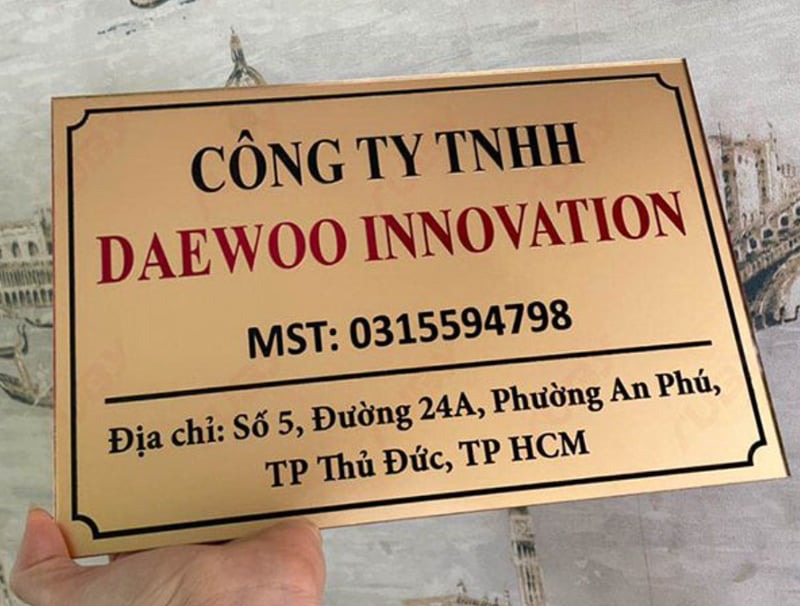 Biển Hiệu Công Ty Đẹp