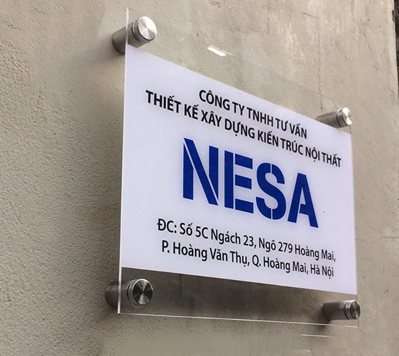 Thiết Kế Biển Hiệu Công Ty