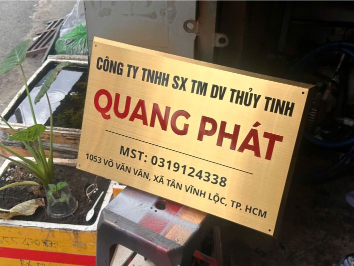 Mẫu Biển Hiệu Công Ty Đẹp