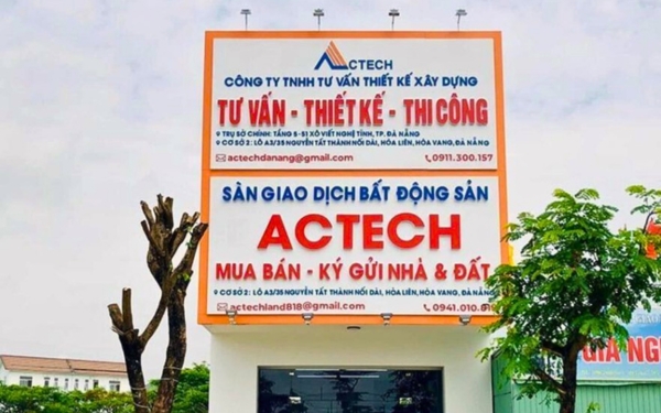 Thi Công Bảng Hiệu Công Ty Xây Dựng