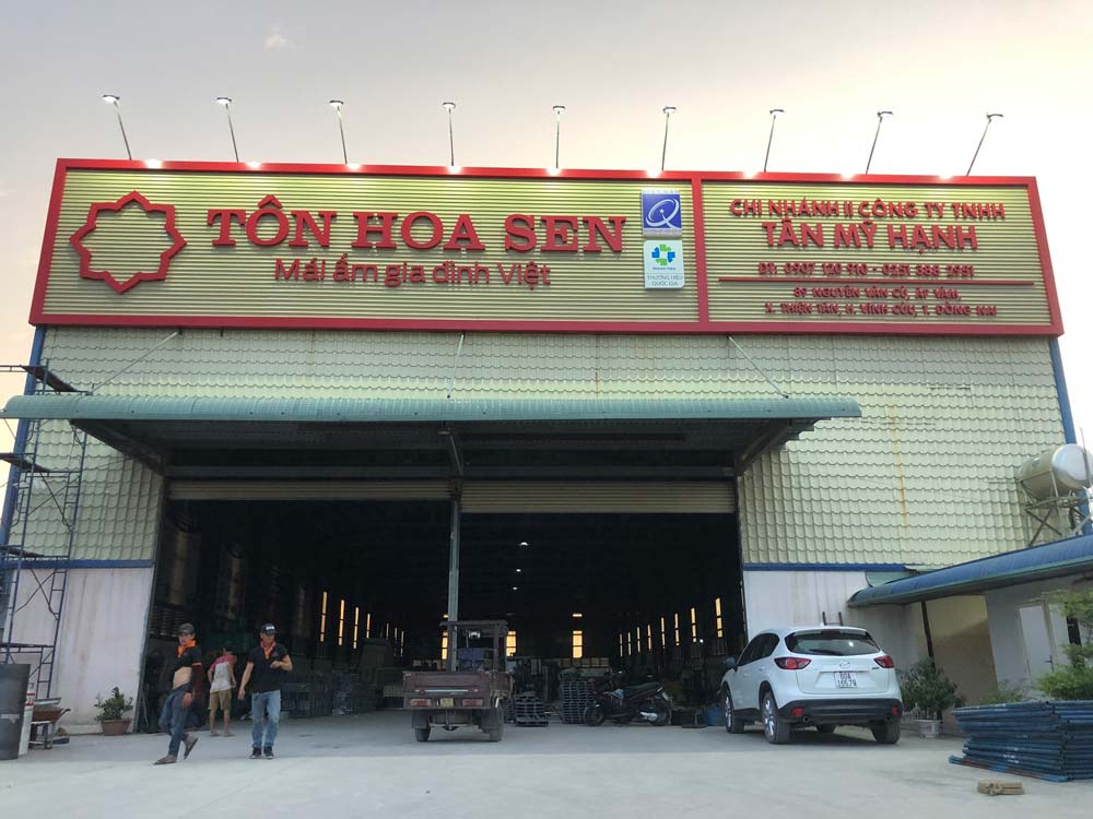 Thiết Kế Bảng Hiệu Công Ty Xây Dựng