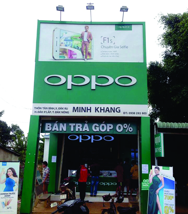 Mẫu Biển Quảng Cáo Điện Thoại Đẹp