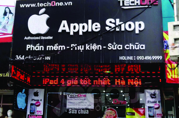 Mẫu Biển Quảng Cáo Điện Thoại Đẹp