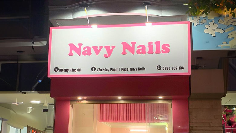 Mẫu Bảng Hiệu Nail Đẹp