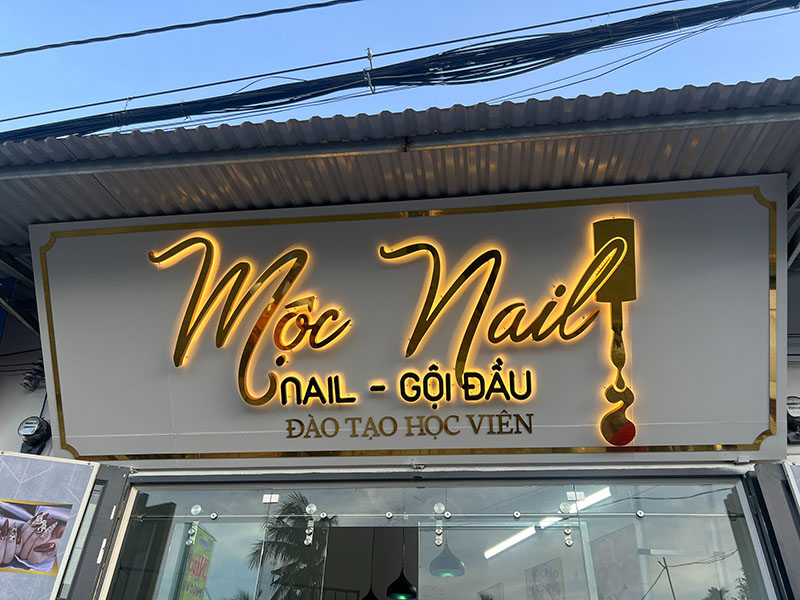 Mẫu Bảng Hiệu Nail Đẹp
