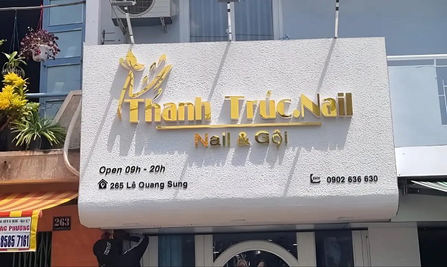 Thiết Kế Bảng Hiệu Nail Đẹp