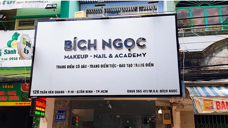 Thiết Kế Bảng Hiệu Nail Đẹp