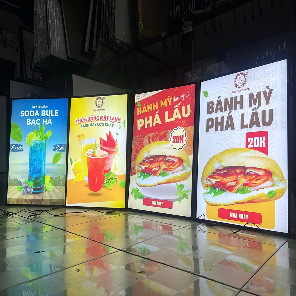 Mẫu Biển Quảng Cáo Bán Hàng Đẹp Năm 2025