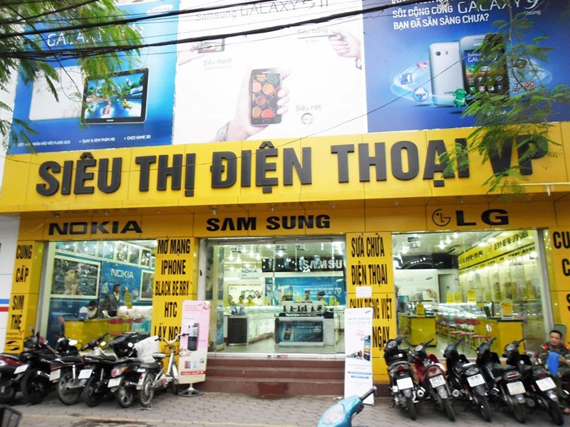 Thi Công Biển Cửa Hàng Điện Thoại Chuyên Nghiệp