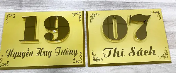 Gia Công Chữ Inox Vàng Gương TP.HCM