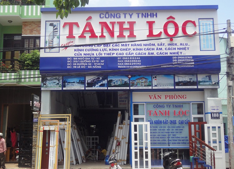 Mẫu Biển Quảng Cáo Xưởng Cơ Khí
