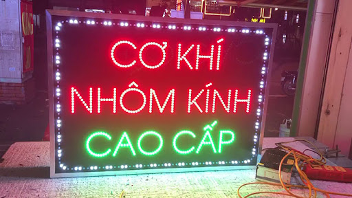 Mẫu Biển Quảng Cáo Xưởng Cơ Khí