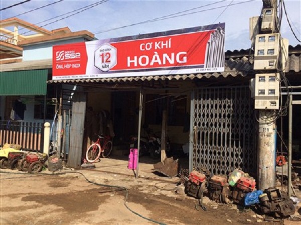 Mẫu Biển Quảng Cáo Xưởng Cơ Khí Đẹp Năm 2025