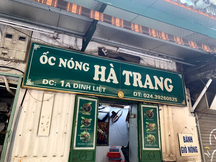 Biển Quảng Cáo Quán Ốc Đẹp