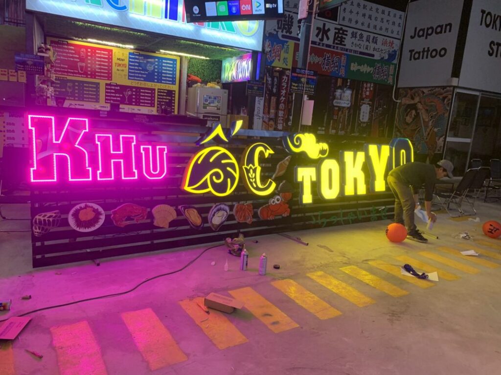 Thi Công Biển Quảng Cáo Quán Ốc Đẹp