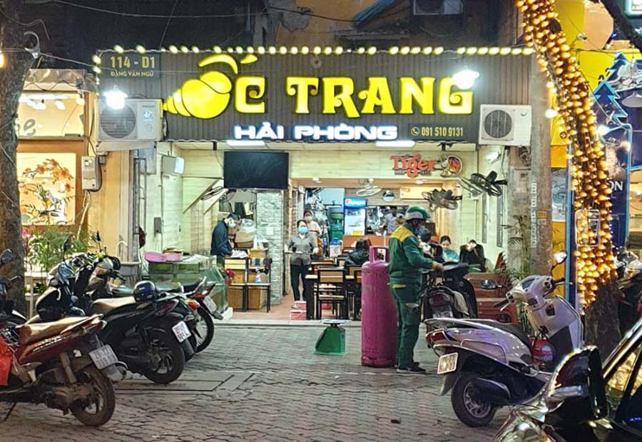 Thi Công Biển Quảng Cáo Quán Ốc Đẹp
