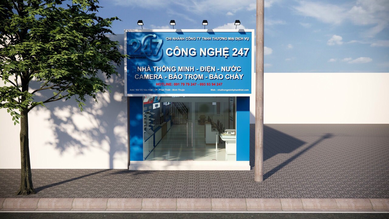 Thi Công Bảng Hiệu Showroom Đẹp