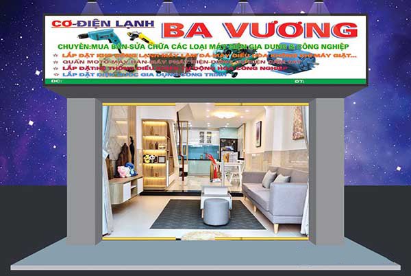 Thi Công Bảng Hiệu Showroom Đẹp