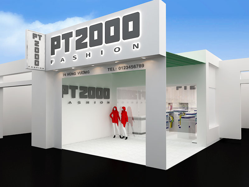 Thiết Kế Bảng Hiệu Showroom Đẹp