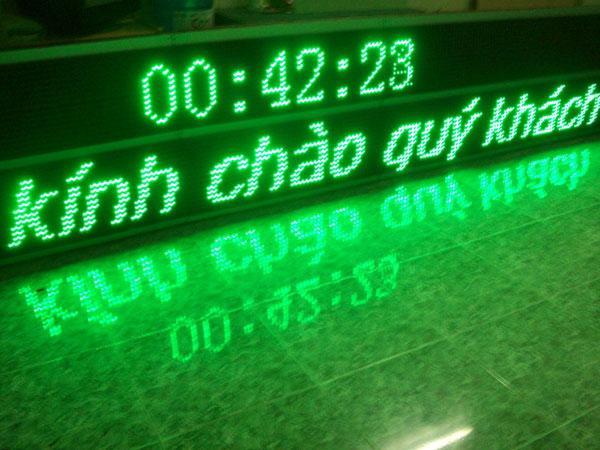 Mẫu Bảng Đèn LED Chạy Chữ Đẹp