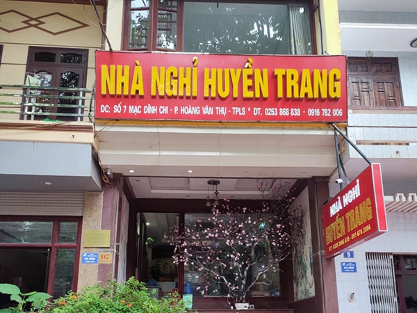 Mẫu Bảng Hiệu Nhà Nghỉ Đẹp