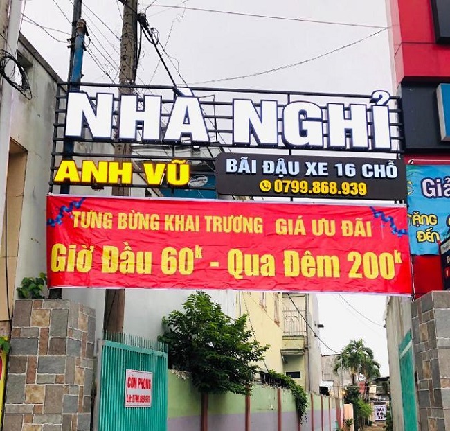 Thiết Kế Bảng Hiệu Nhà Nghỉ Đẹp
