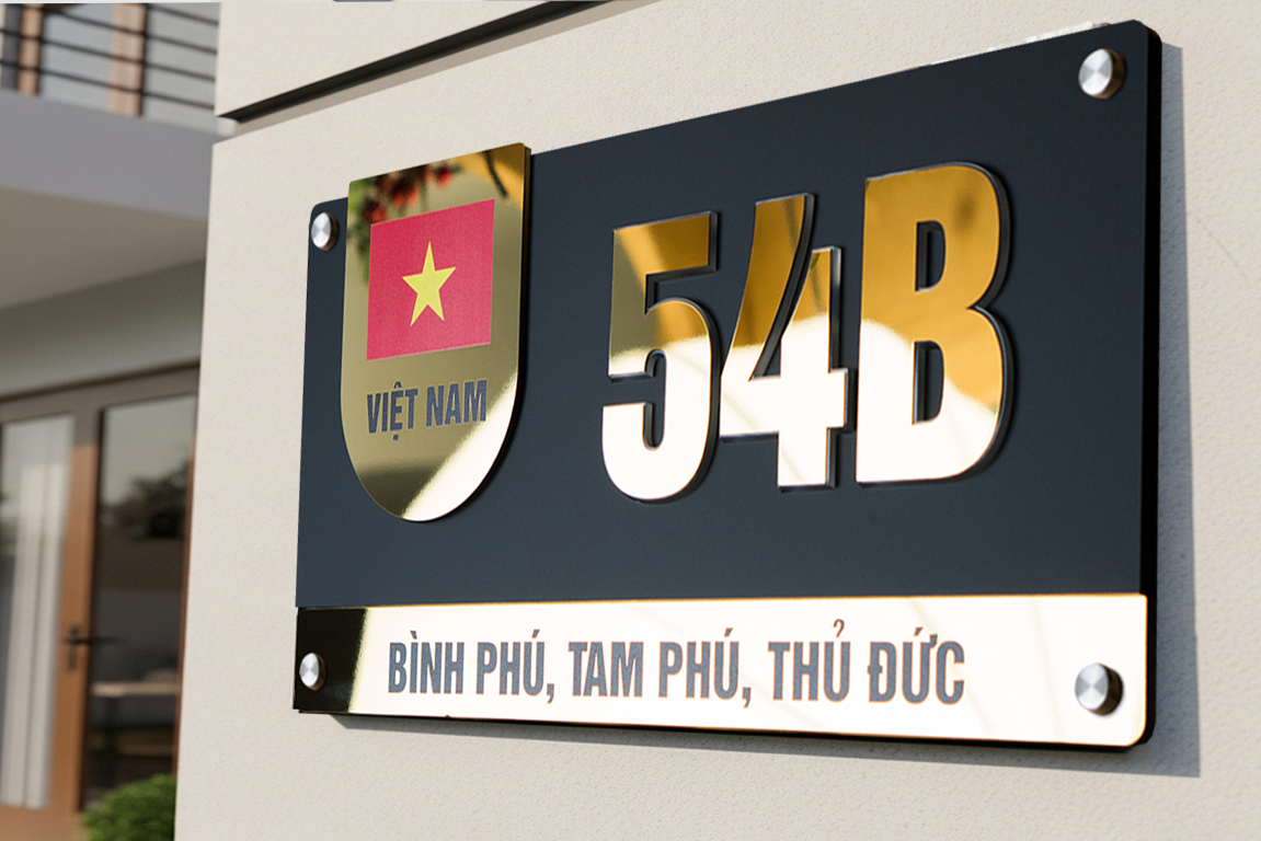 Mẫu Chữ Nổi Quảng Cáo Đẹp Năm 2025