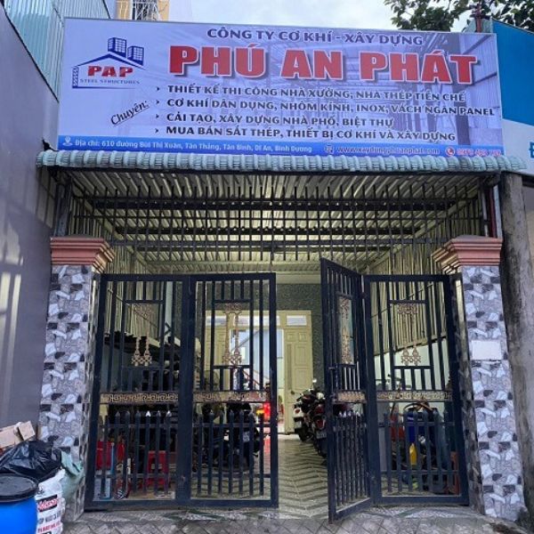 Mẫu Bảng Hiệu Xưởng Vật Tư Đẹp, Bền Bỉ, Dễ Nhận Diện