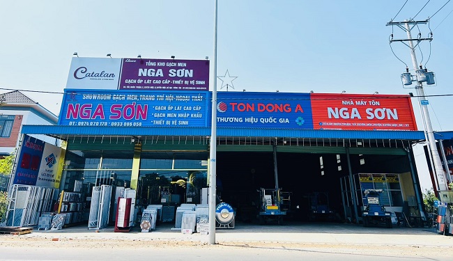 Mẫu Bảng Hiệu Xưởng Vật Tư Đẹp, Bền Bỉ, Dễ Nhận Diện