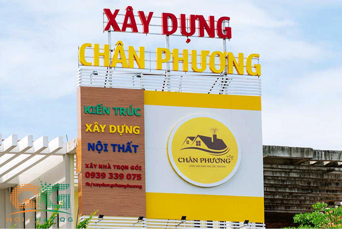 Mẫu Bảng Hiệu Xưởng Vật Tư Đẹp Năm 2025