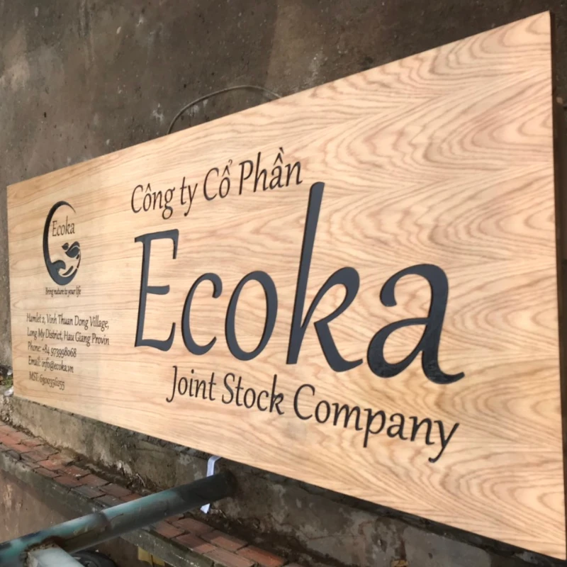 Mẫu Bảng Hiệu Gỗ Vintage Đẹp Năm 2025