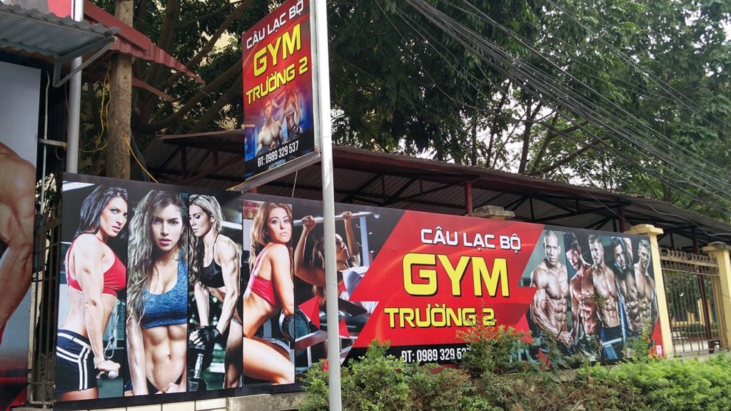 Thi Công Biển Quảng Cáo Phòng Gym
