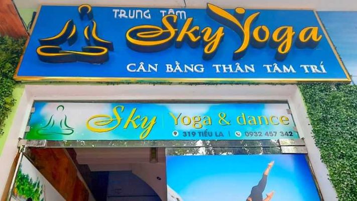 Bảng Hiệu Phòng Tập Yoga