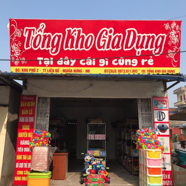 Bảng Hiệu Đồ Gia Dụng Đẹp