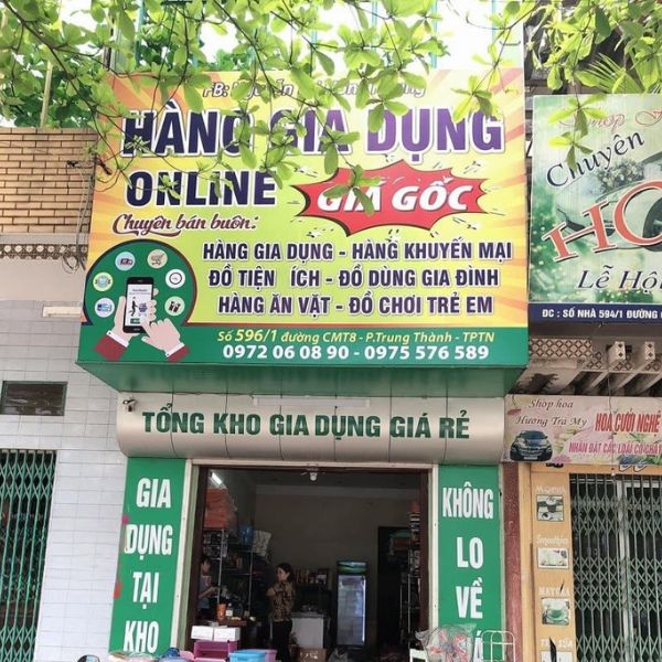 Thi Công Bảng Hiệu Đồ Gia Dụng Chuyên Nghiệp