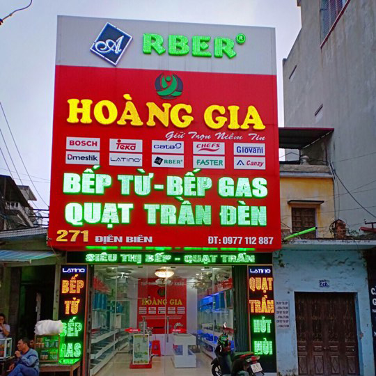 Mẫu Bảng Hiệu Đồ Gia Dụng Đẹp