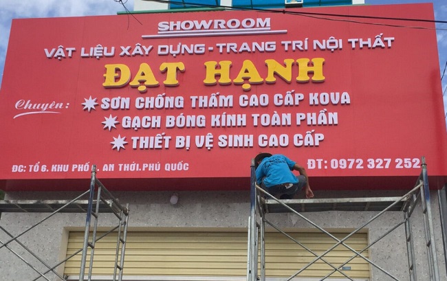 Mẫu Bảng Hiệu Đồ Gia Dụng Đẹp