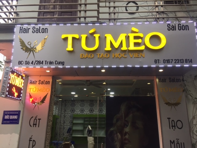 Thiết Kế Biển Quảng Cáo Salon Tóc Đẹp, Ấn Tượng